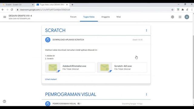 CARA DOWNLOAD DAN INSTALL SCRATCH | KELAS SENI DAN KETERAMPILAN