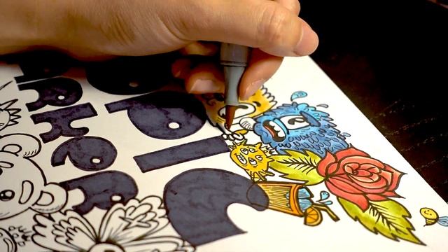 EPIC Copic Marker Unboxing + OCTOPUS Doodle смотреть онлайн