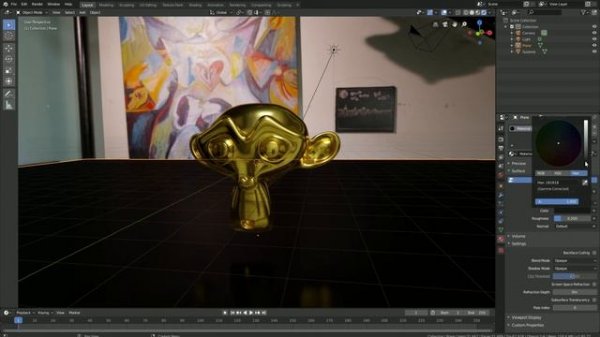 [2.8] Gold, Silver and Bronze Shaders in EEVEE, Blender Tutorial