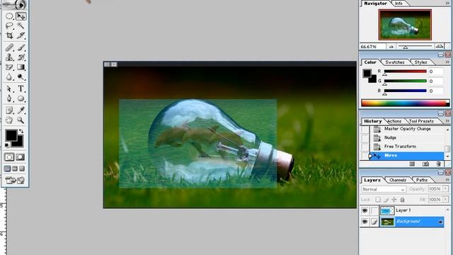 Bulb Manupulation In Photoshop 7 0