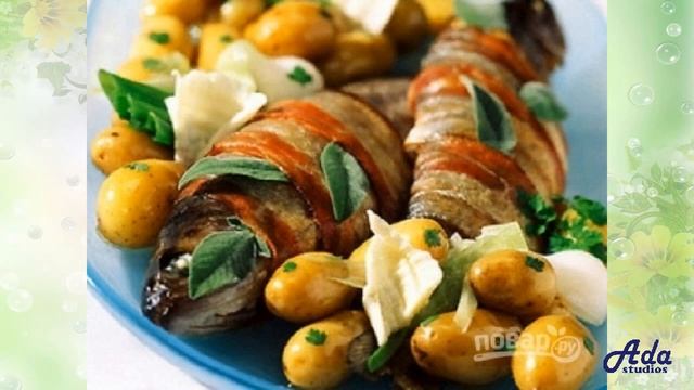 РЕЦЕПТ Форель радужная в духовке Рецепт, пошаговый, как приготовить, видеорецепт смотреть онлайн