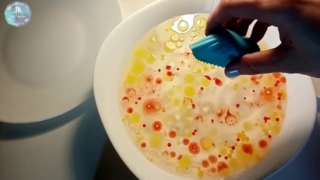Рисунки растительным маслом.Необычная техника рисования смотреть онлайн