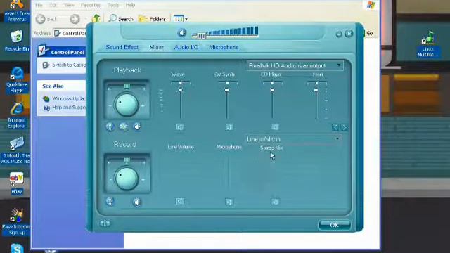 Tutorial how to turn on Stereo mixer (commentary) смотреть онлайн