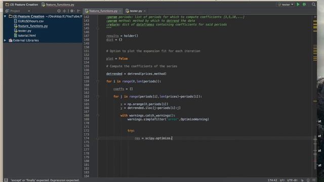 How to Build a Winning Machine Learning FOREX Strategy in Python: Feature Creation (3) смотреть онлайн