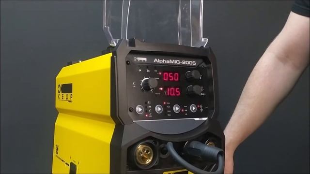 Обзор на сварочный аппарат Кедр AlphaMIG 200S смотреть онлайн