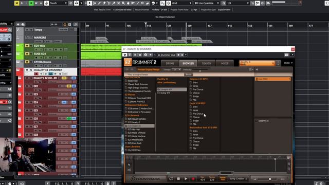 How Cyhra WRITE SONGS REMOTELY | Using EZdrummer 2, EZbass and more смотреть онлайн
