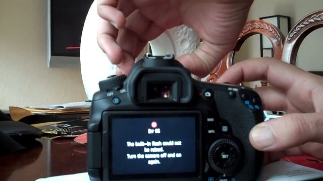 Canon EOS 60D - Flash Error (Err 05) смотреть онлайн