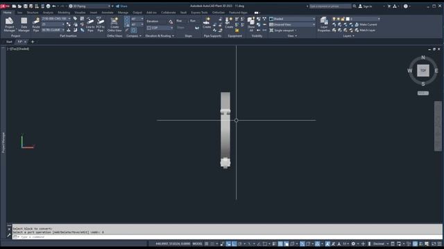AutoCAD Plant 3D - define connection points for custom Tri-Clamp смотреть онлайн
