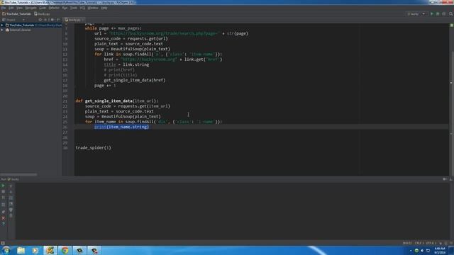 Python Programming Tutorial 27 How to Build a Web Crawler 3 3 YouTube смотреть онлайн