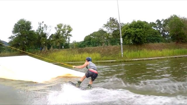 Wakeboard TRANSFER .Wakeboard tutorial. Трансфер на фанбокс. смотреть онлайн