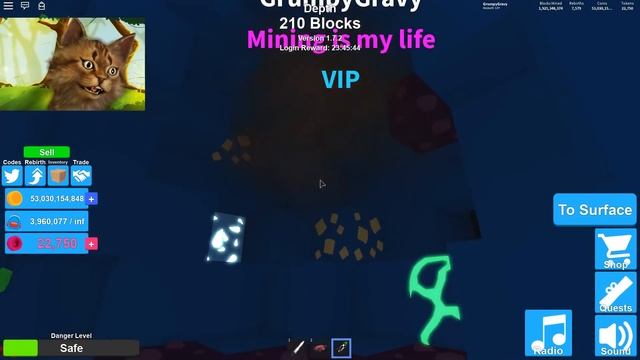 Buying *NEW* Light Pack in Roblox Mining Simulator смотреть онлайн