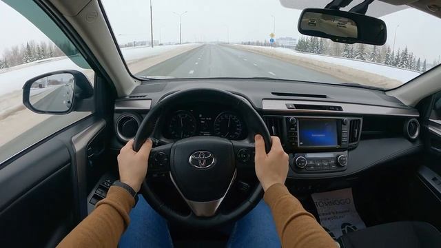 2017 Toyota RAV 4 - POV Test Drive смотреть онлайн