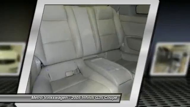 2005 Infiniti G35 Coupe at Metro Volkswagen in Irving 5M401127 смотреть онлайн