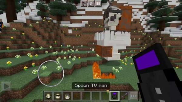 обзор на мод skibidi туалеты в Minecraft