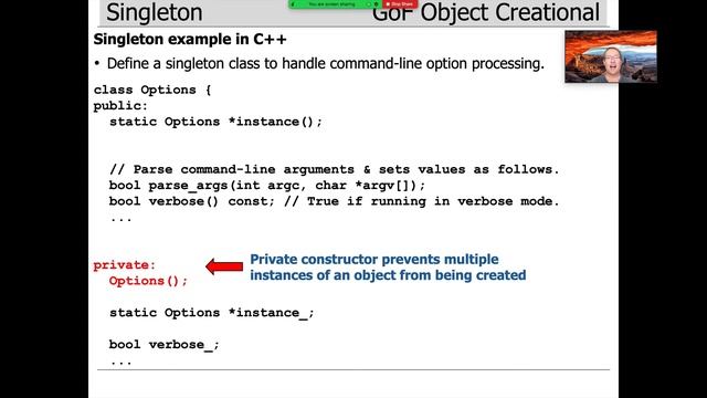 The Singleton Pattern (Part 3) смотреть онлайн