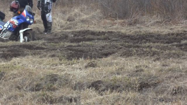 Honda Africa Twin In Mud