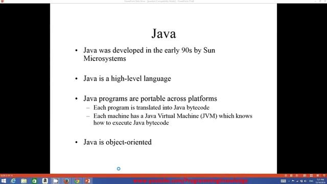 Java Tutorial For Beginners 1 Introduction and Installing the java JDK Step by Step Tutorial смотреть онлайн