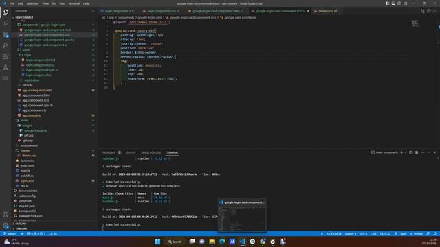 Build login and registration page with Angular Material | Reactive forms | Validations смотреть онлайн