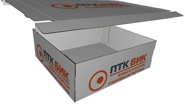 Коробка для обуви/Конструкция Крышка-Дно смотреть онлайн