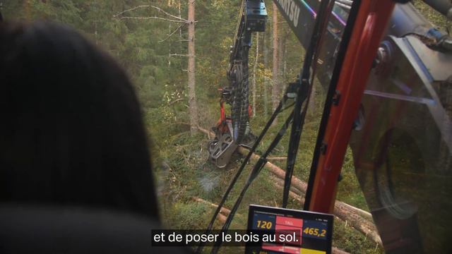 Happy Logger - Malin Karlsson about Smart Crane for harvesters (FR) смотреть онлайн