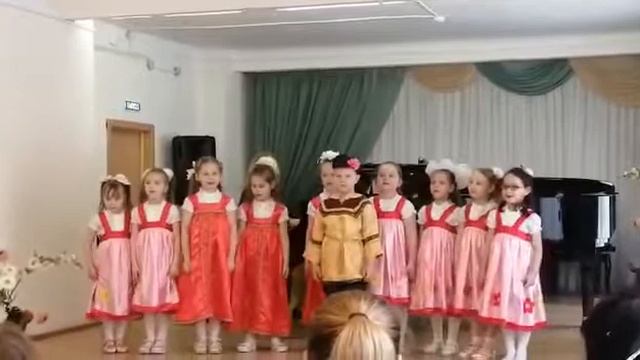 Русская народная песня «Где был, Иванушка?» в исполнении детей детского сада «Вишенка» смотреть онлайн
