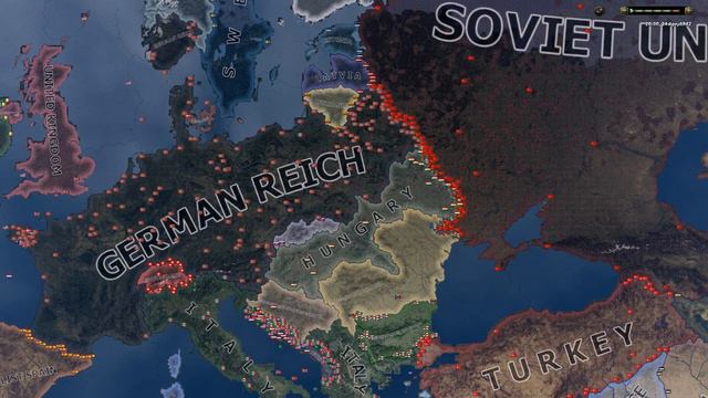 Magna Europe - Hoi4 Timelapse смотреть онлайн