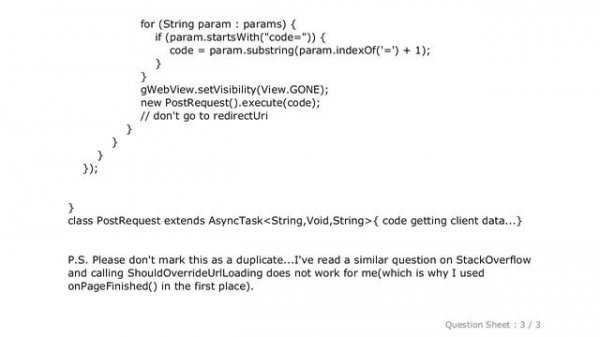 Android : Android- Webview onPageFinished Called Twice