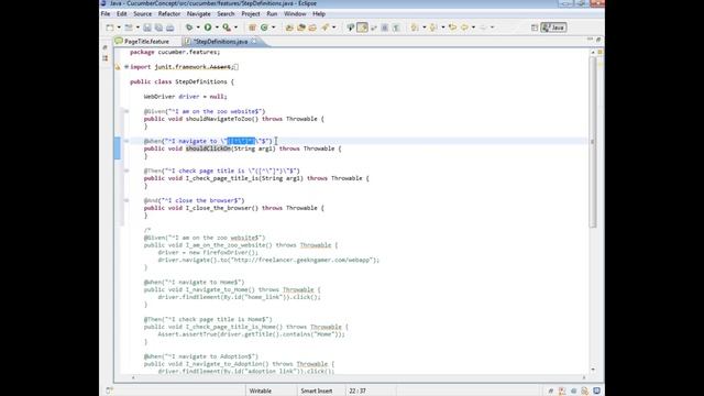 Java Cucumber Tutorial 04 (Parameter Handling) | QAShahin смотреть онлайн