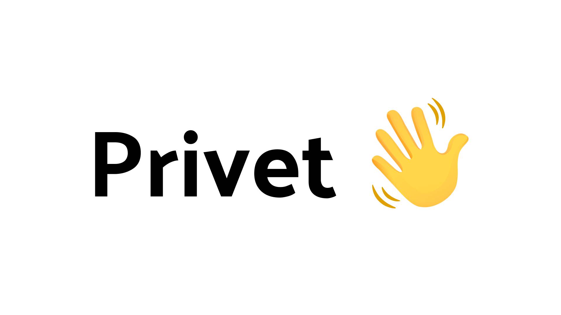 Privet — видео-визитка