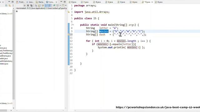 Java Basics, Arrays 5_2: Update a value in an array смотреть онлайн