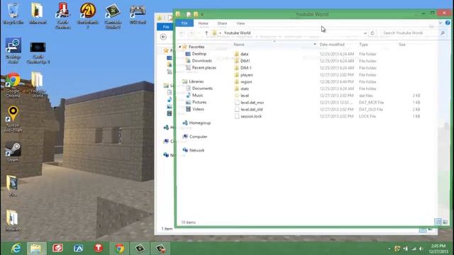 How to put downloaded Minecraft worlds into your minecraft folder Any windows verzion смотреть онлайн