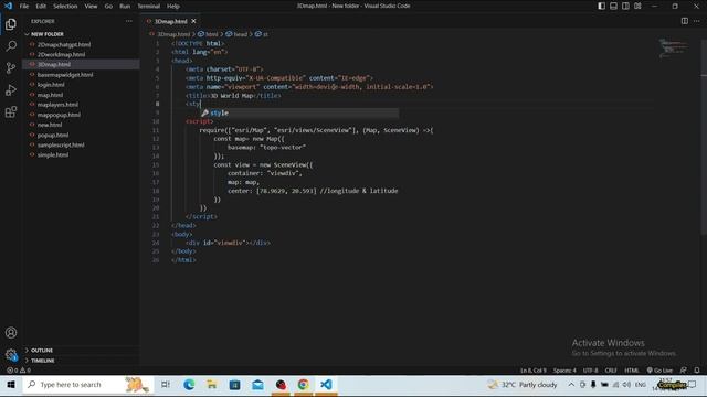 How to create a 3D world Map || 3D map using ArcGIS JavaScript || GIS || ESRI смотреть онлайн