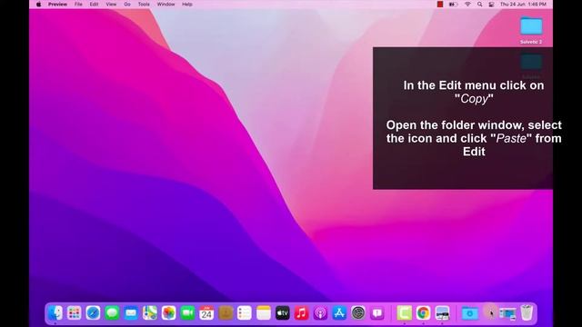 ?? Change Folder Color Mac OS Monterey