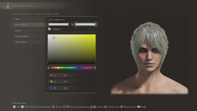 Elden Ring | Ciri Character Creation смотреть онлайн