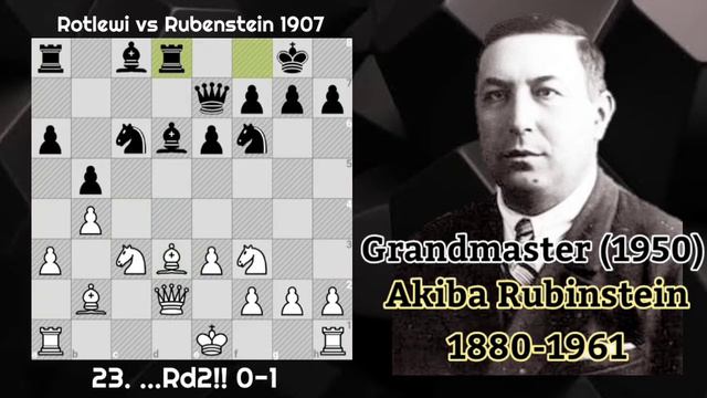Top Chess Game - Akiba Rubenstein смотреть онлайн