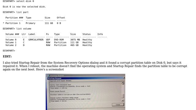 Windows 7 Error Loading Operating System смотреть онлайн