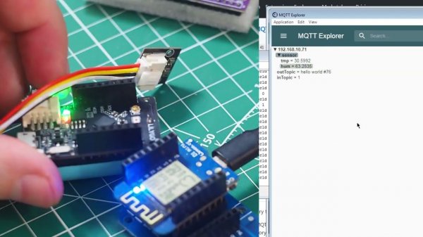 Народный MQTT Broker на ESP8266. uMQTTBroker.