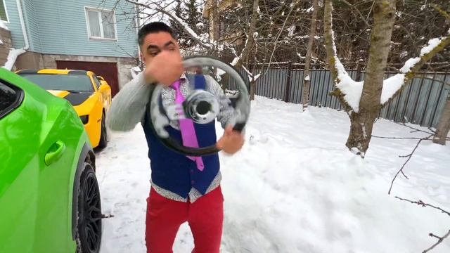 Thief Mr. Joker on Camaro Stole Steering Wheel VS Mr. Joe on Lamborghini Urus смотреть онлайн