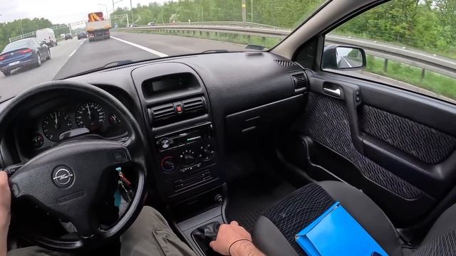 2001 Opel Astra G [1.6 16V 101HP] |0-100| POV Test Drive #1694 Joe Black смотреть онлайн
