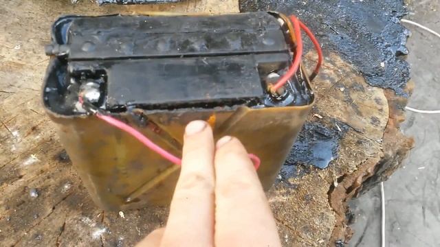 Как Восстановить разбитый АккумуляторА .Иж.Ява.Днепр. смотреть онлайн