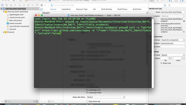 How push Xcode project to new Git repository with Command Line (init / Commit / Push /fetch / VCS смотреть онлайн