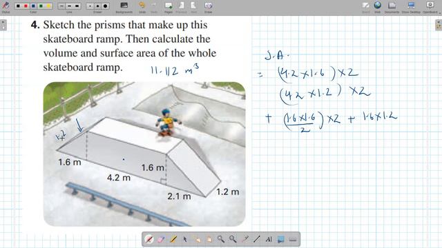 Math 8 - Composite diagrams volume surface смотреть онлайн
