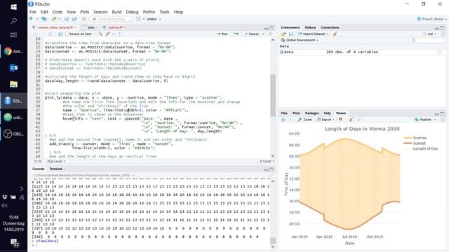 R Video Tutorial #1: Working with dates and times with plot.ly смотреть онлайн