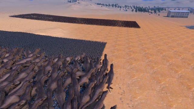 1.200 T-Rex Vs 1.000 Catapult + 10.000 Heavy Knight + 6.000 Archer | Ultimate Epic Battle Simulator смотреть онлайн