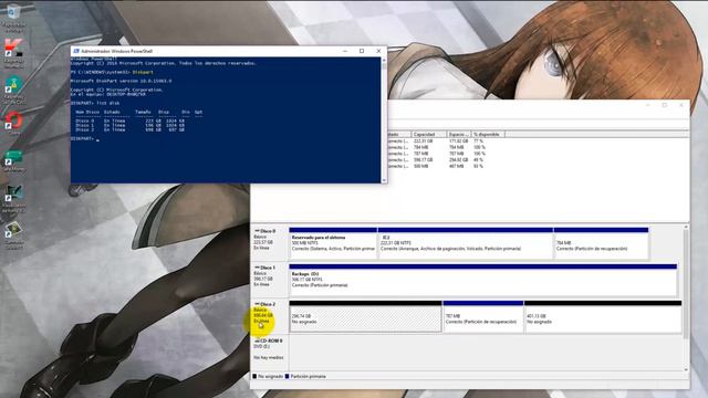 Eliminar particion de recuperacion Windows 10 - CMD/PowerShell смотреть онлайн