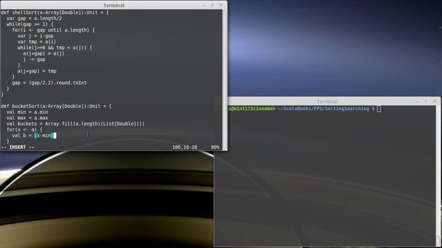Bucket Sort (in Scala) смотреть онлайн