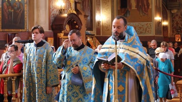 Благодарственный молебен, о всех жителях Екатеринодара Краснодара 24 сентября 2023 года смотреть онлайн