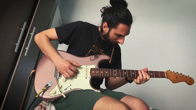 Improvising a soul blues song with my Fender Stratocaster #stratocaster #blues смотреть онлайн