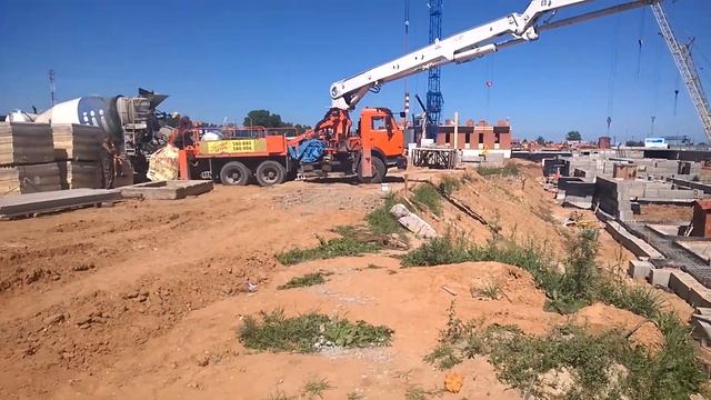 Честный бетон автобетононасос Вологда смотреть онлайн