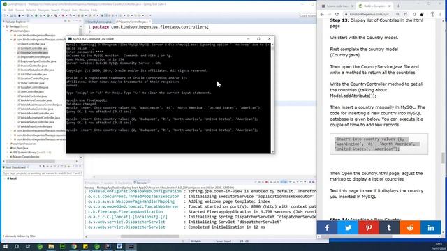 15 - Display List of Countries in the HTML Page смотреть онлайн